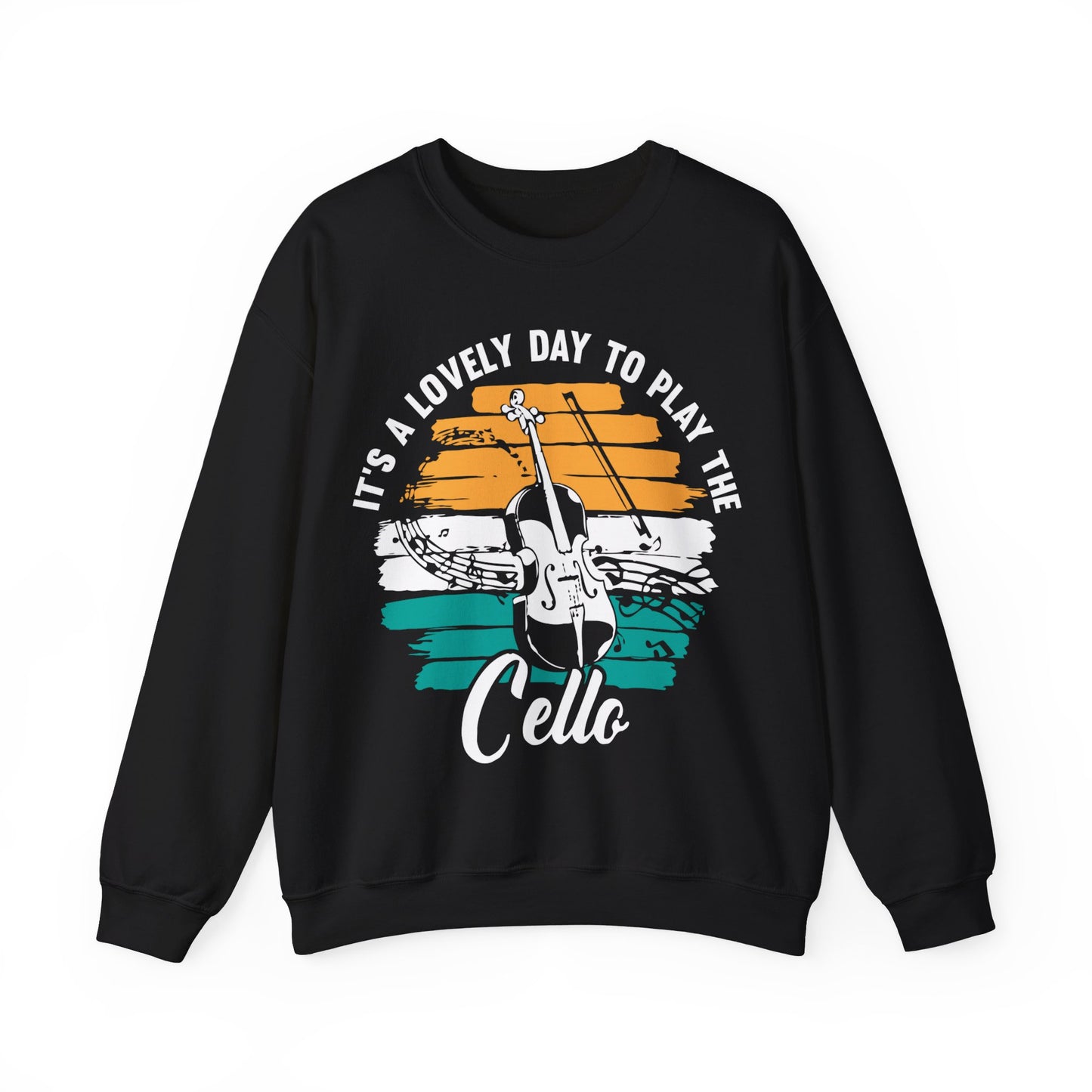It’s A Lovely Day To Pay The Cello Crewneck Sweatshirt