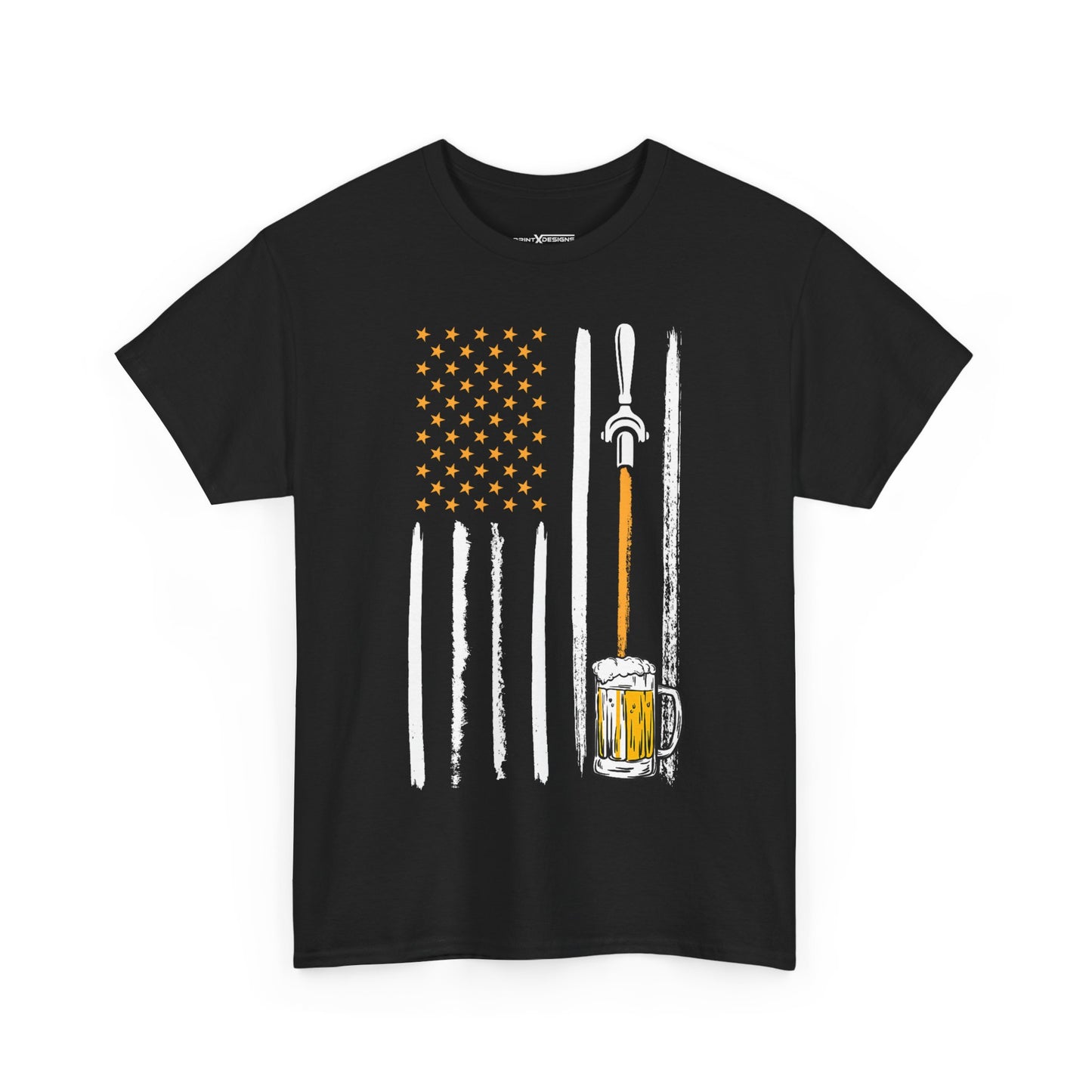 Alcohol American Flag Shirt