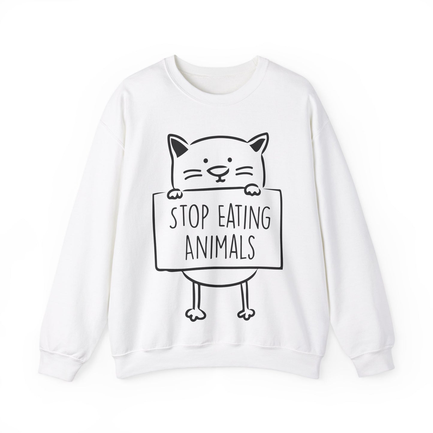 Stop Eating Animals Crewneck Sweatshirt
