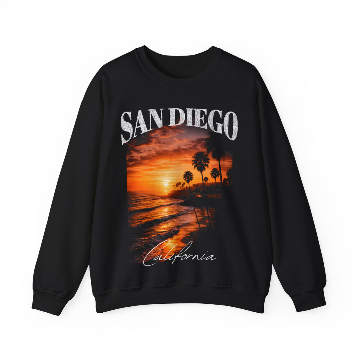 San Diego California Crewneck Sweatshirt