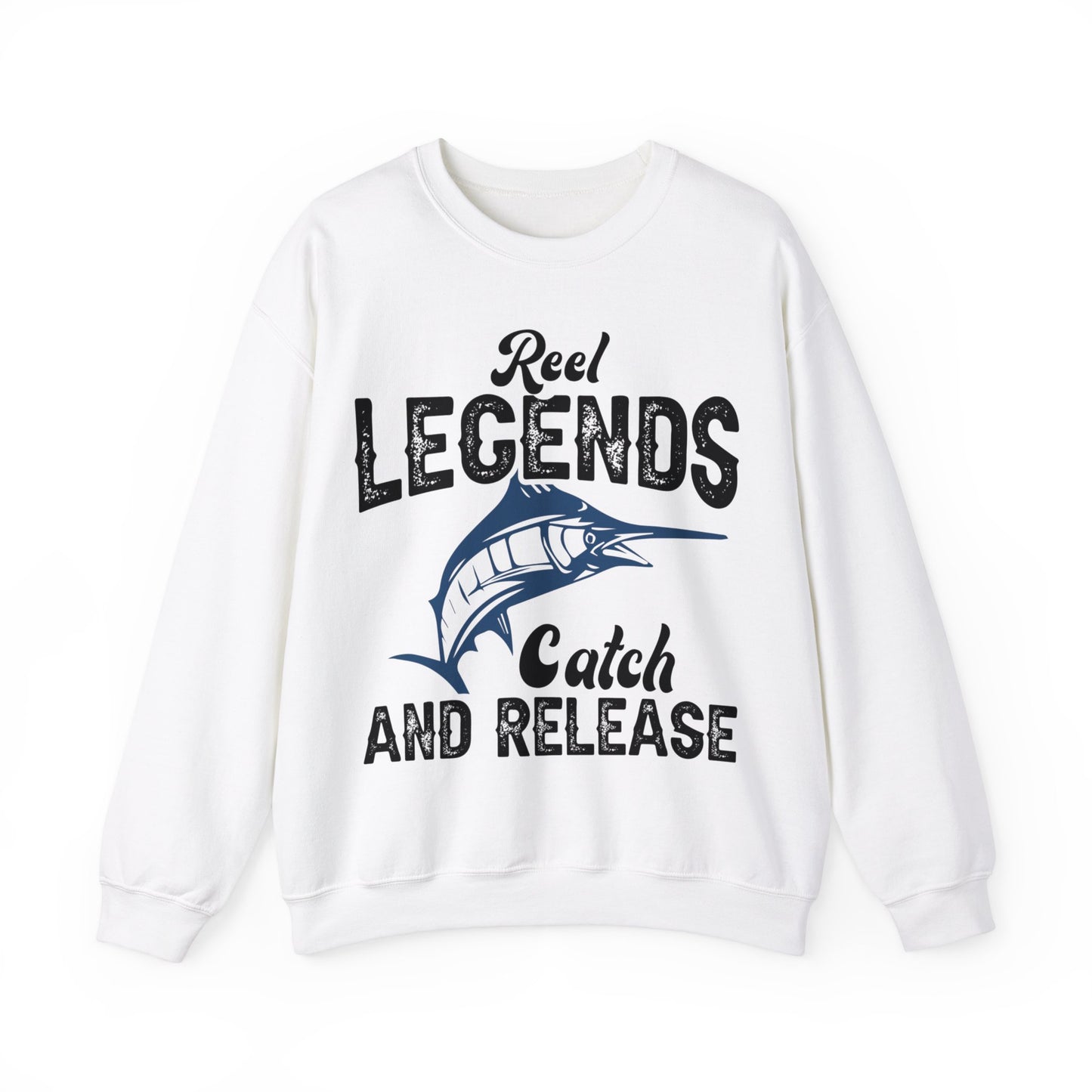 Reel Legends Catch And Release Crewneck Sweatshirt