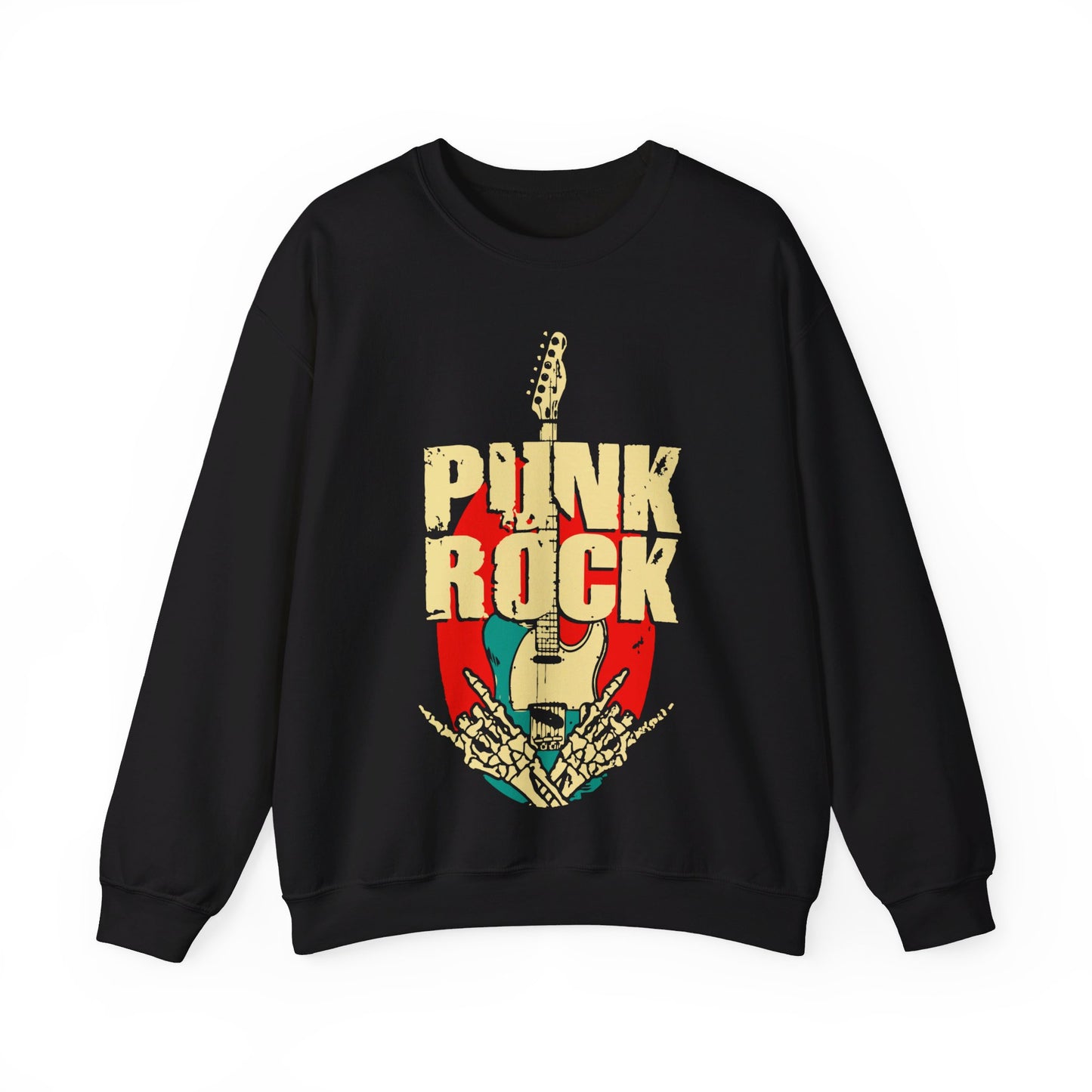 Punk Rock Crewneck Sweatshirt