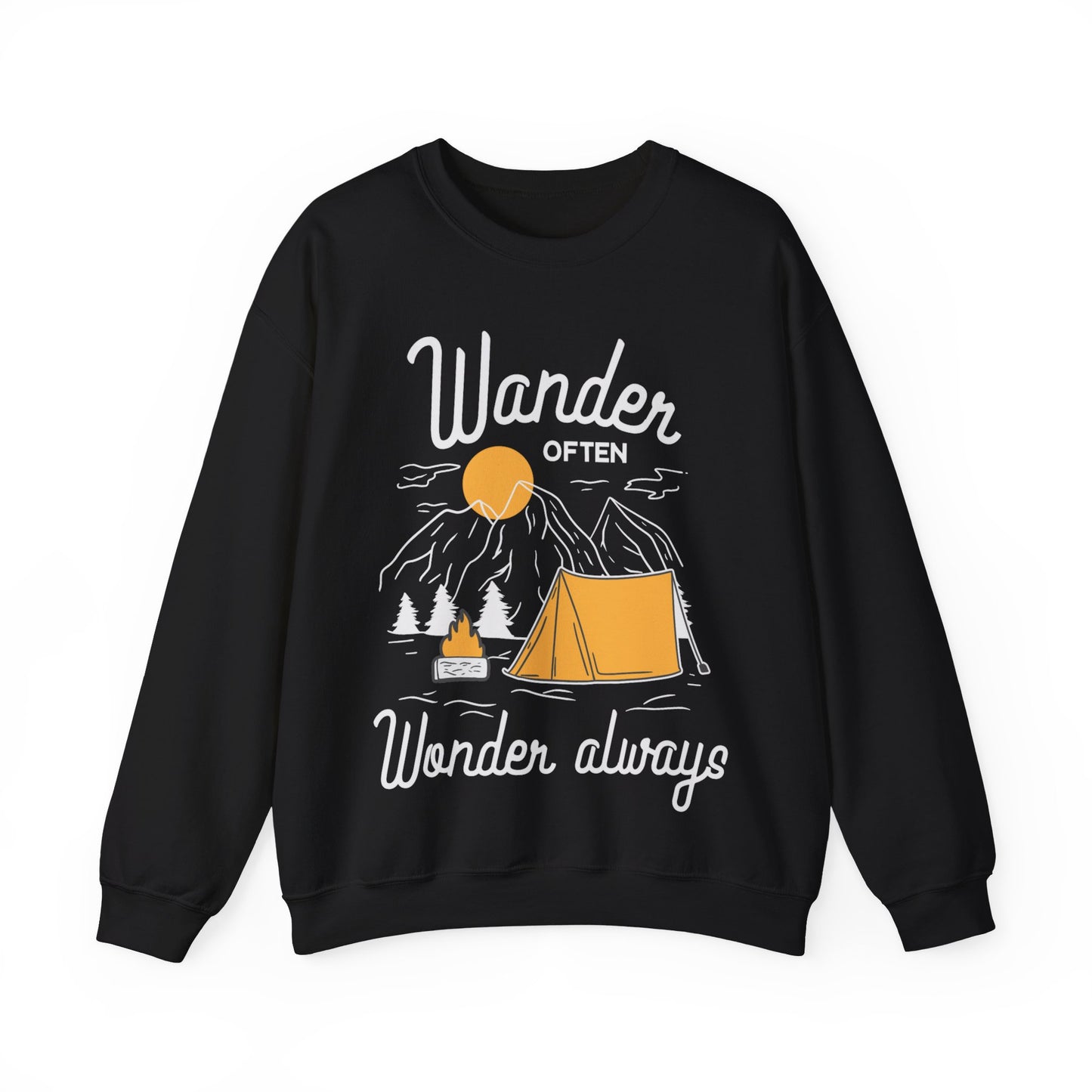 Wander Often Wander Always Crewneck Sweatshirt