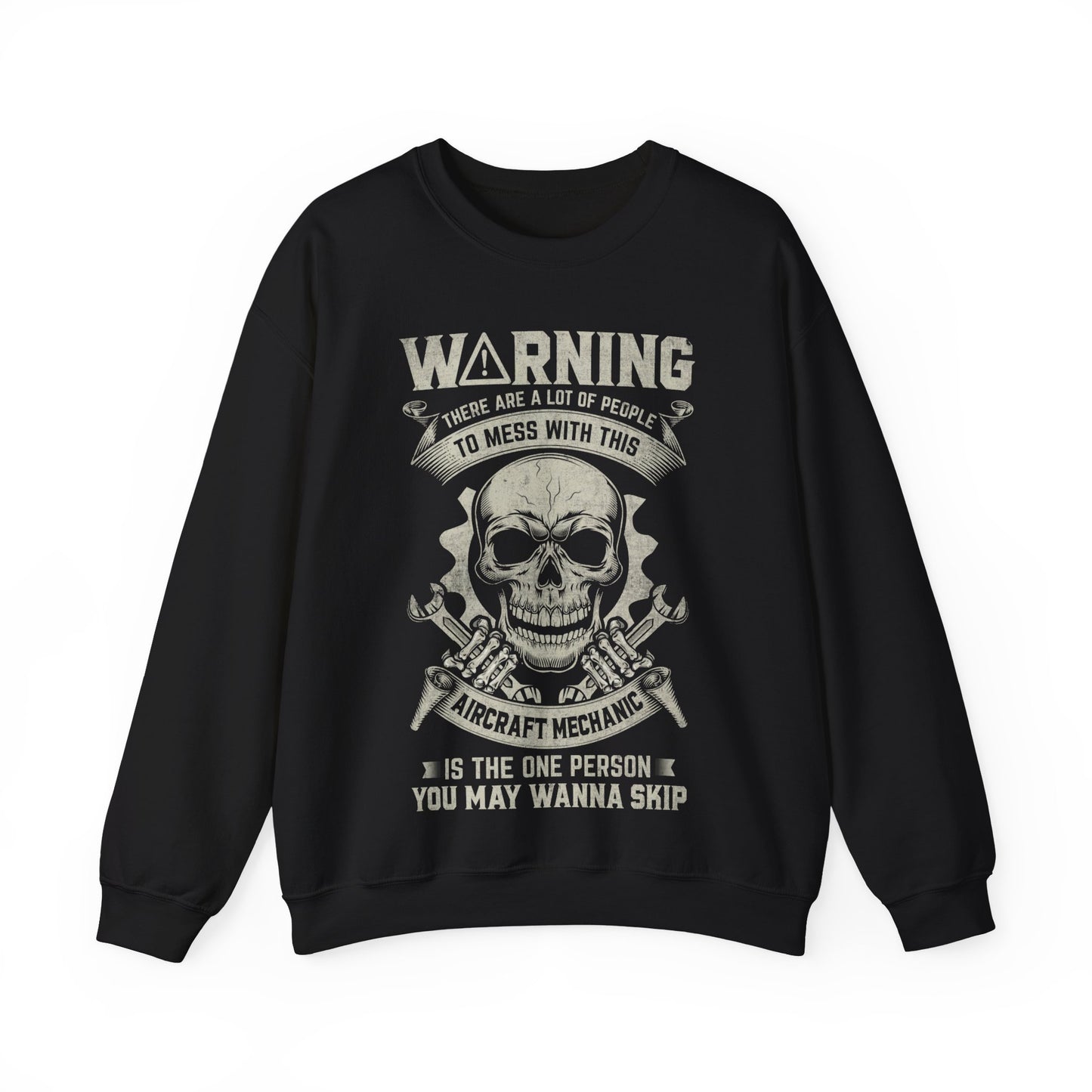 Aircraft Mechanic Crewneck Sweatshirt
