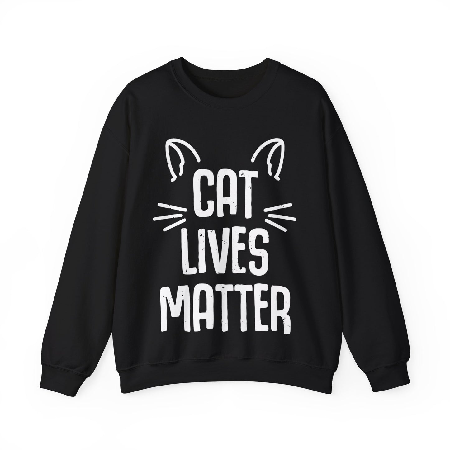 Cat Lives Matter Crewneck Sweatshirt