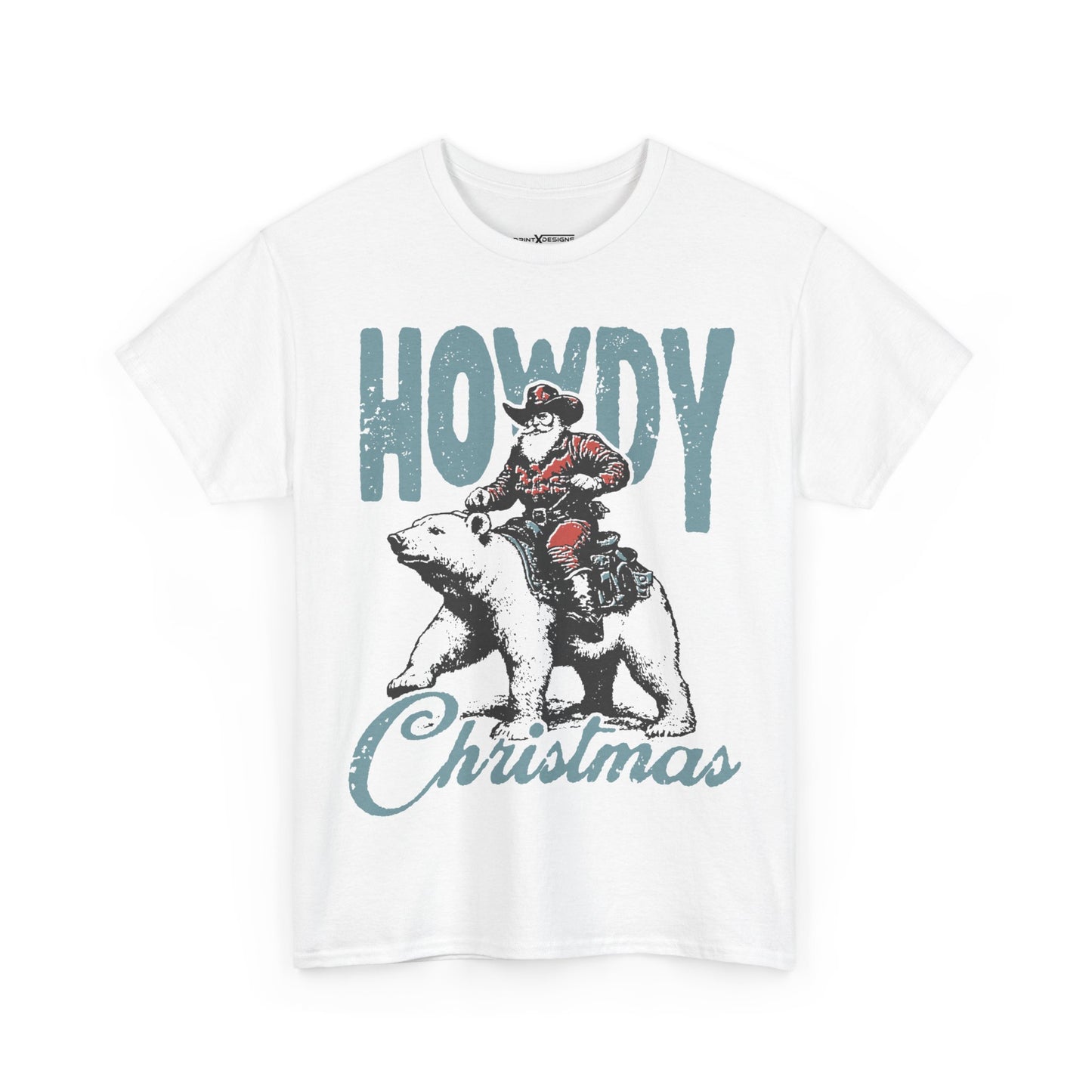 Howdy Christmas Shirt | Western Cowboy Holiday Graphic Tee