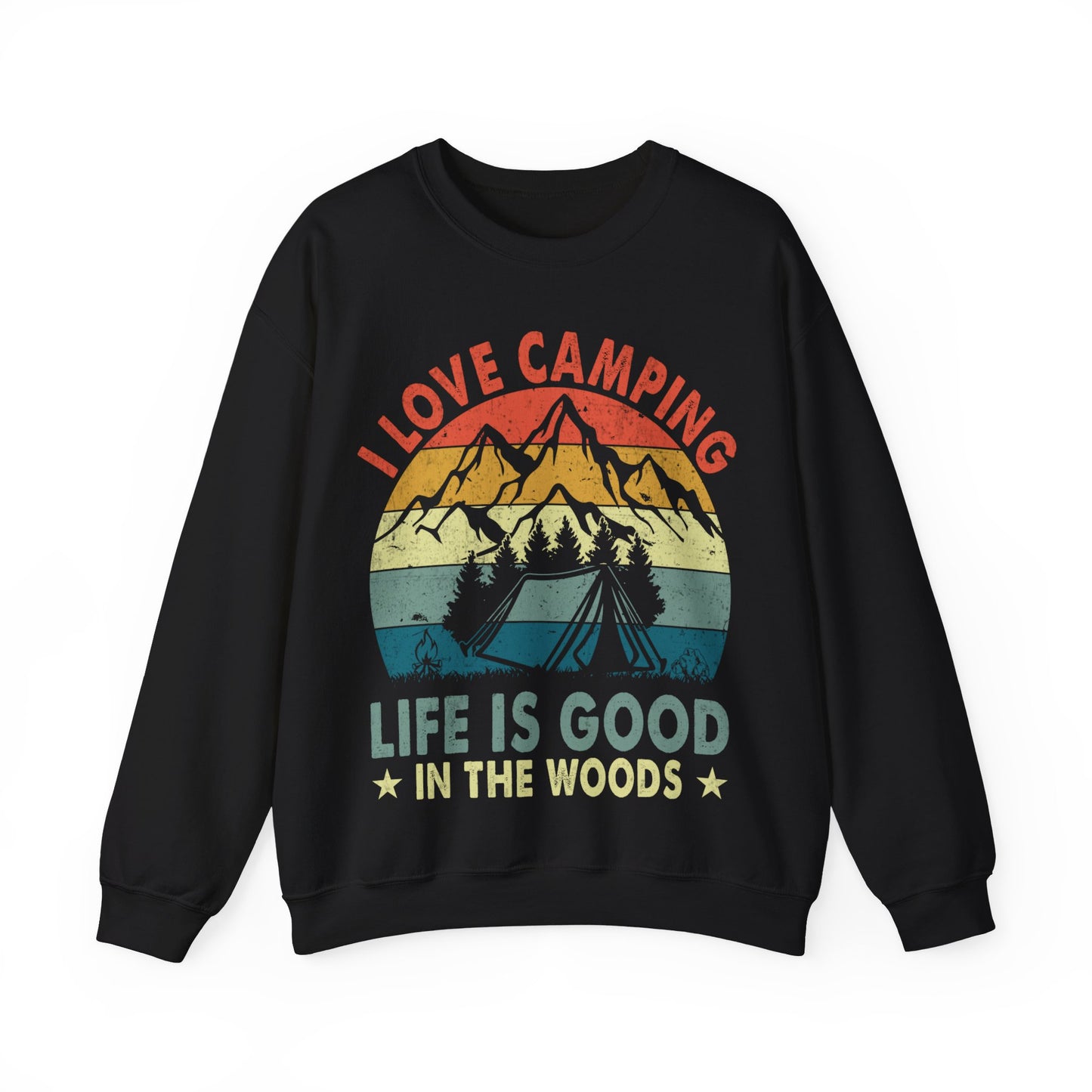 I Love Camping Crewneck Sweatshirt
