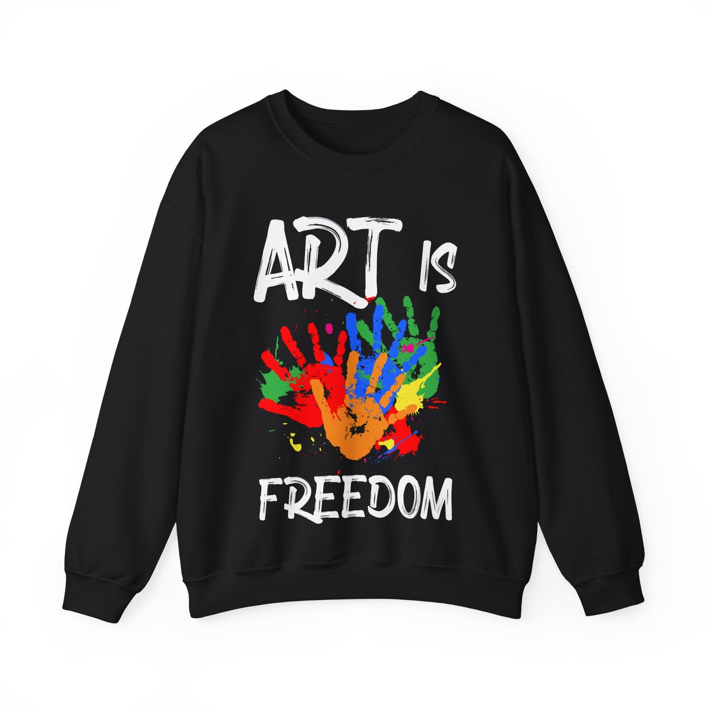 Art Is Freedom Crewneck Sweatshirt