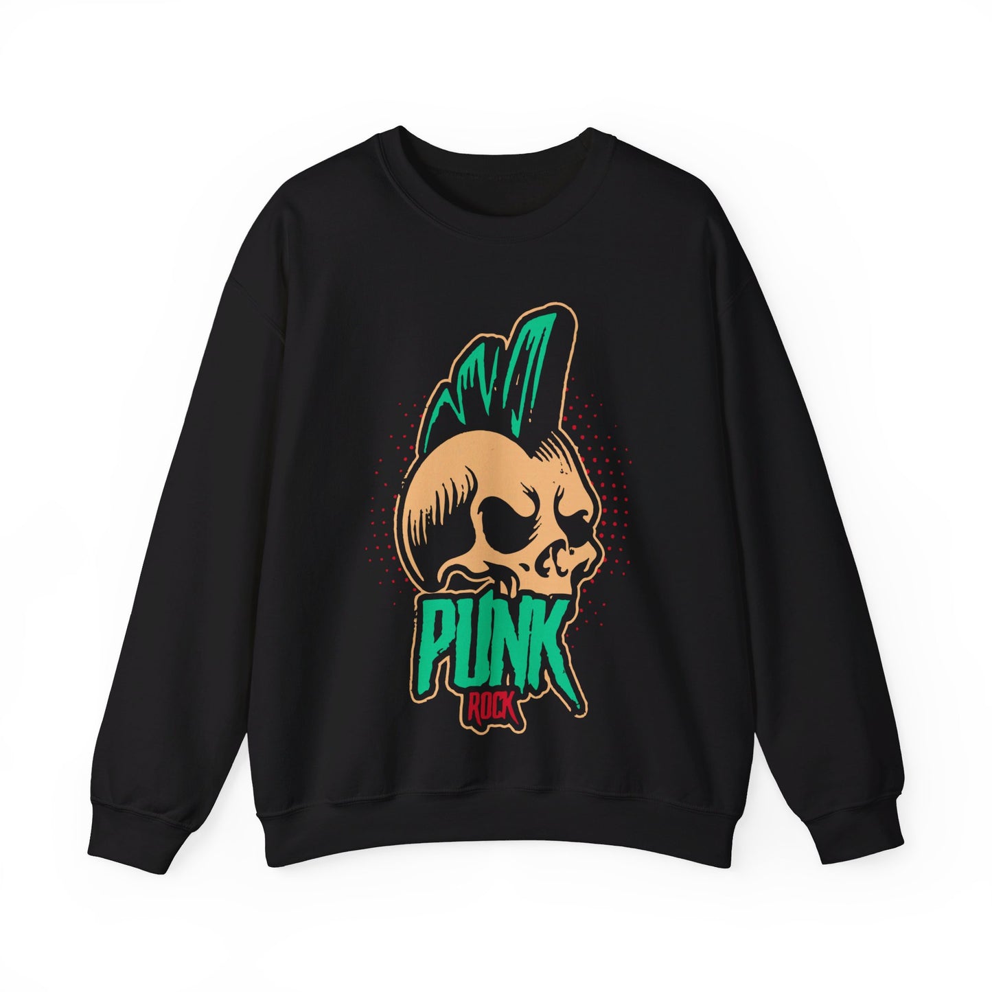 Punk Rock Crewneck Sweatshirt