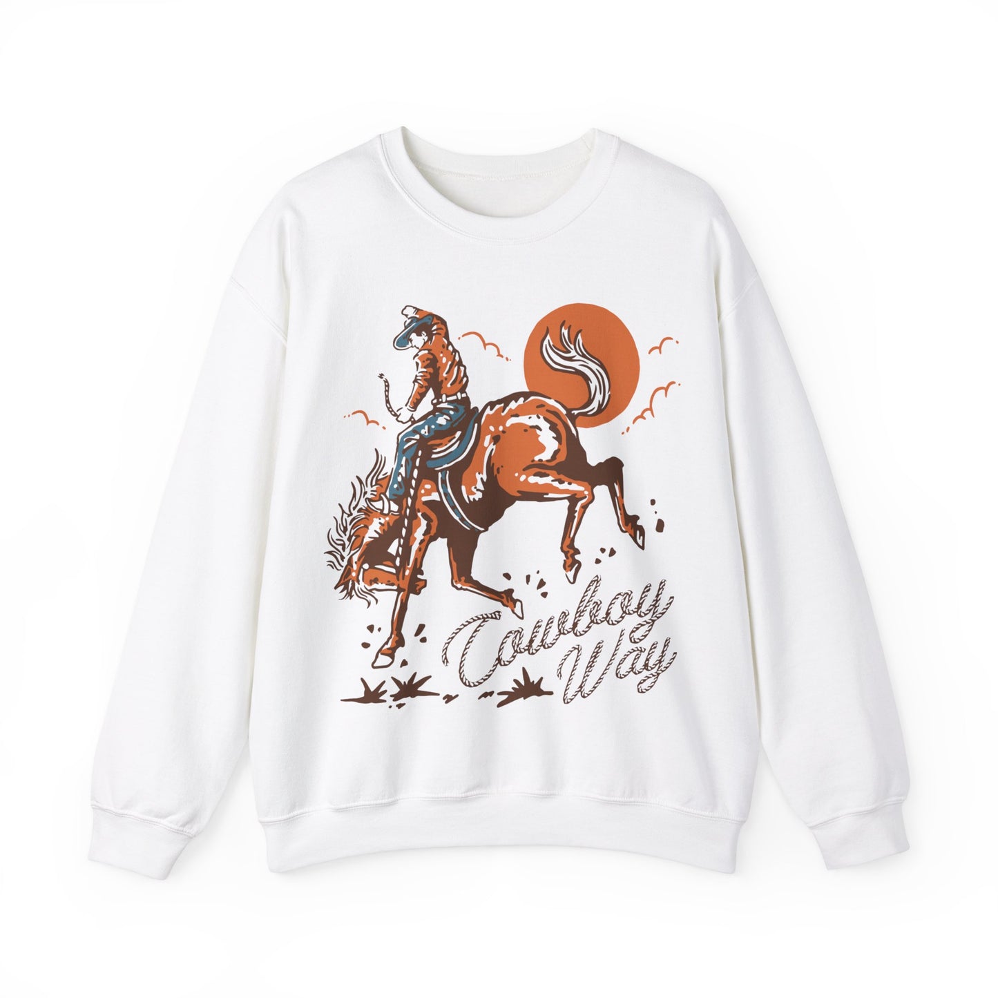 Cowboy Way Crewneck Sweatshirt