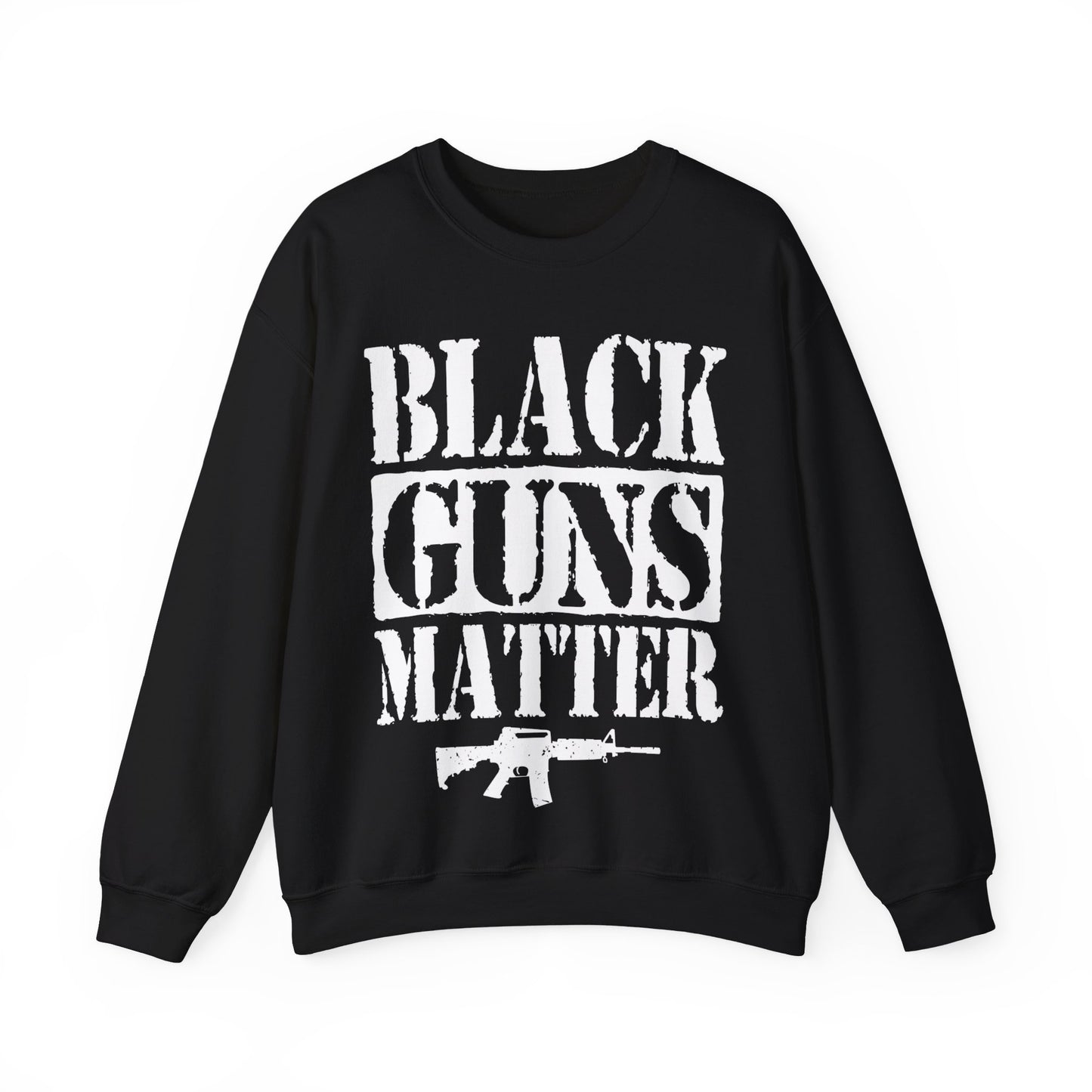 Black Guns Matter Crewneck Sweatshirt