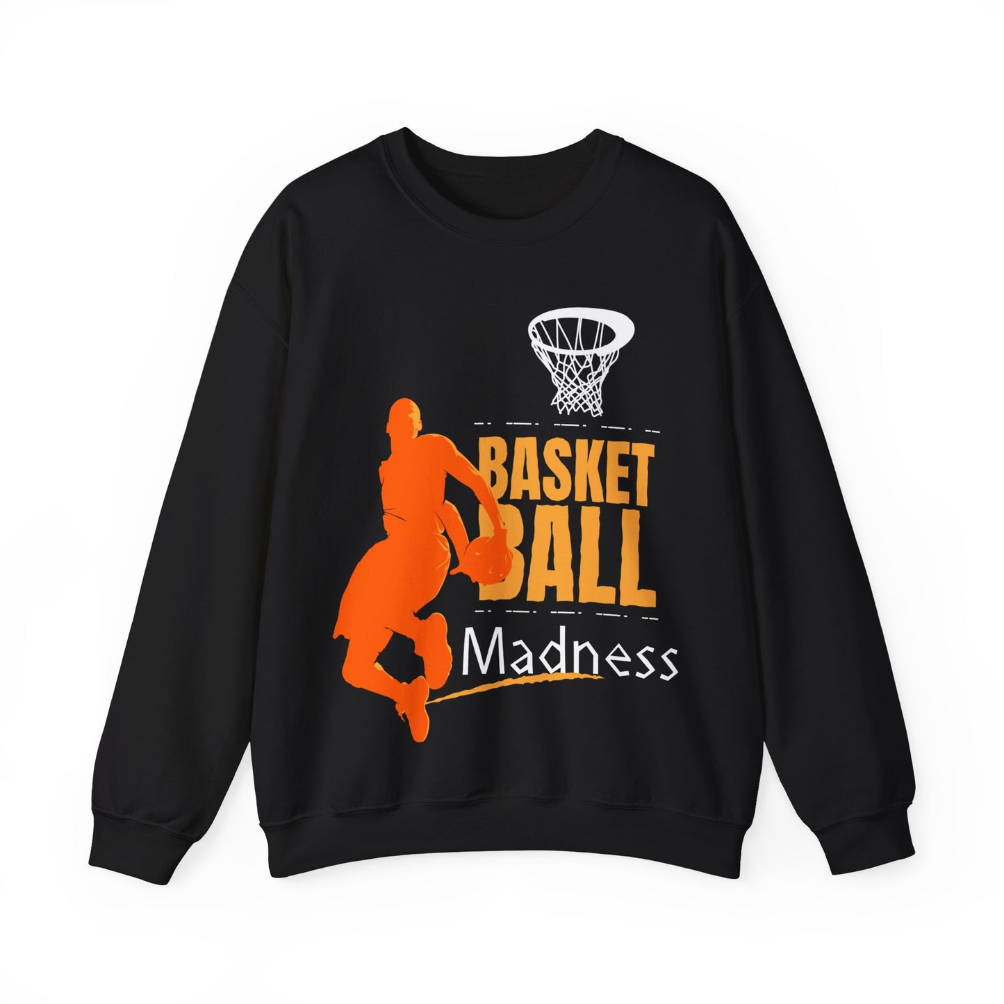Basketball Madness Crewneck Sweatshirt