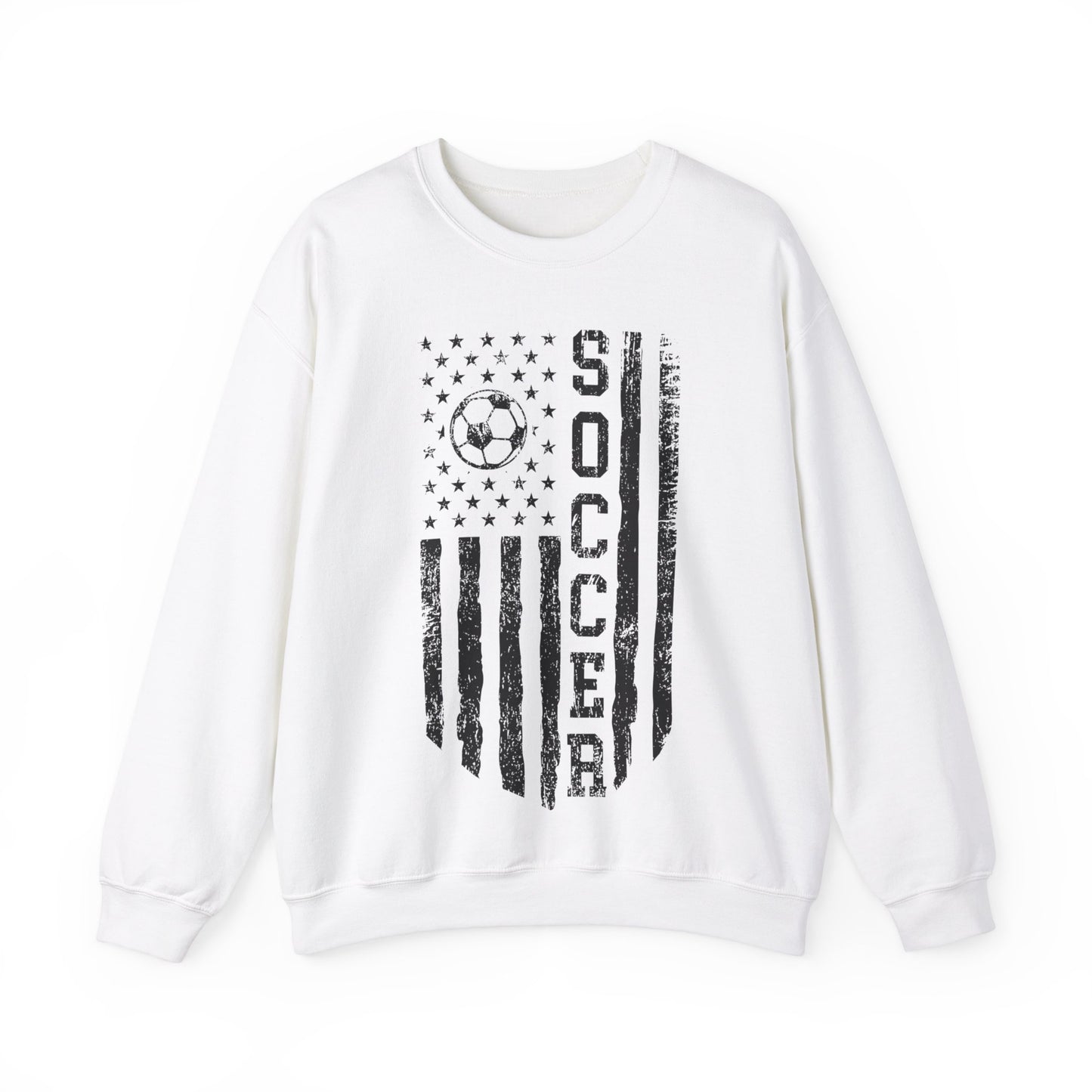 Soccer Flag Crewneck Sweatshirt