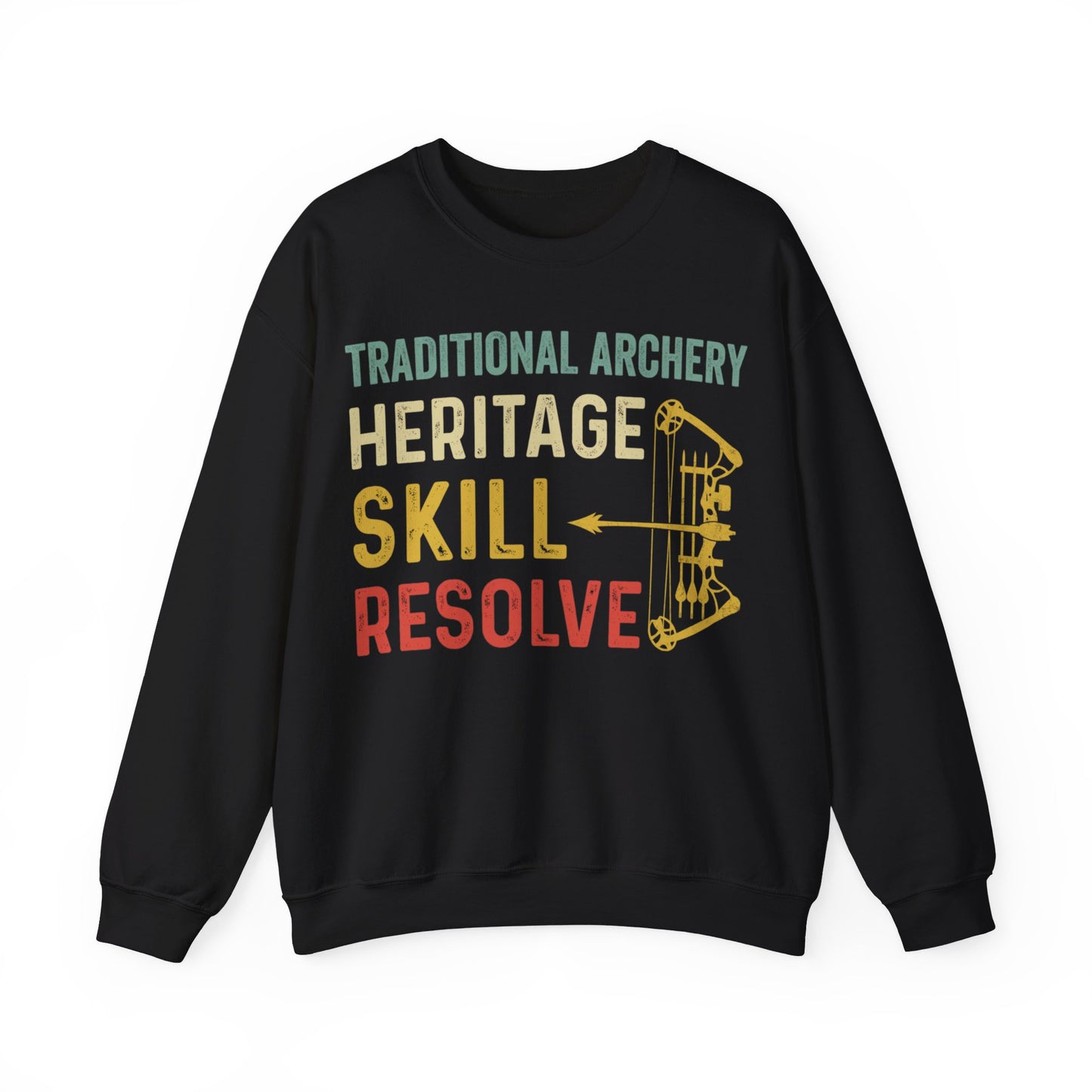 Traditional Archery Heritage Skill Resolve Crewneck Sweatshirt