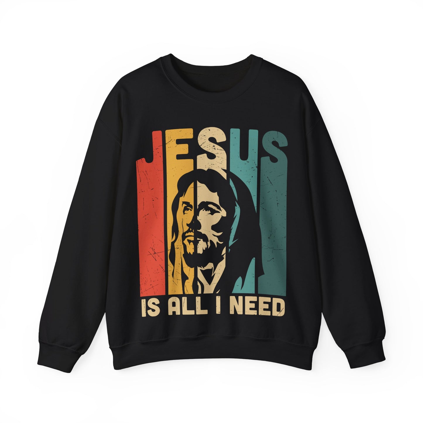 Jesus Is All I Need Crewneck Sweatshirt