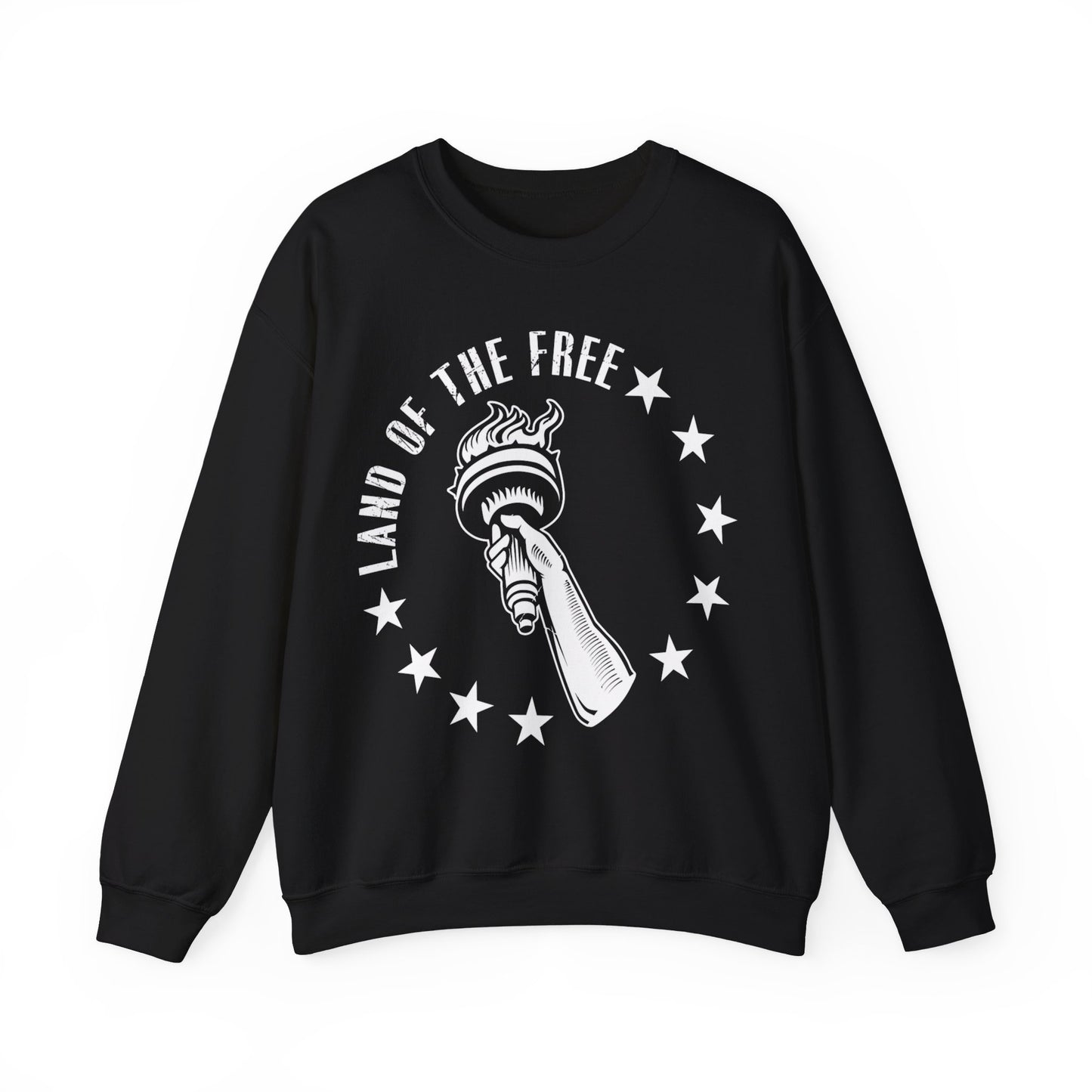 Land Of The Free Crewneck Sweatshirt