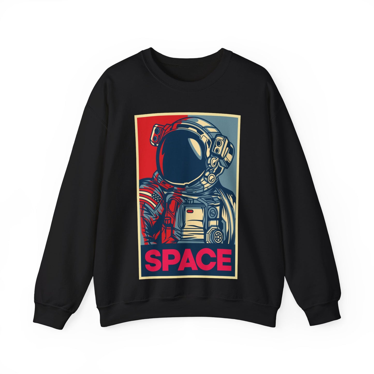 Astronaut Space Crewneck Sweatshirt