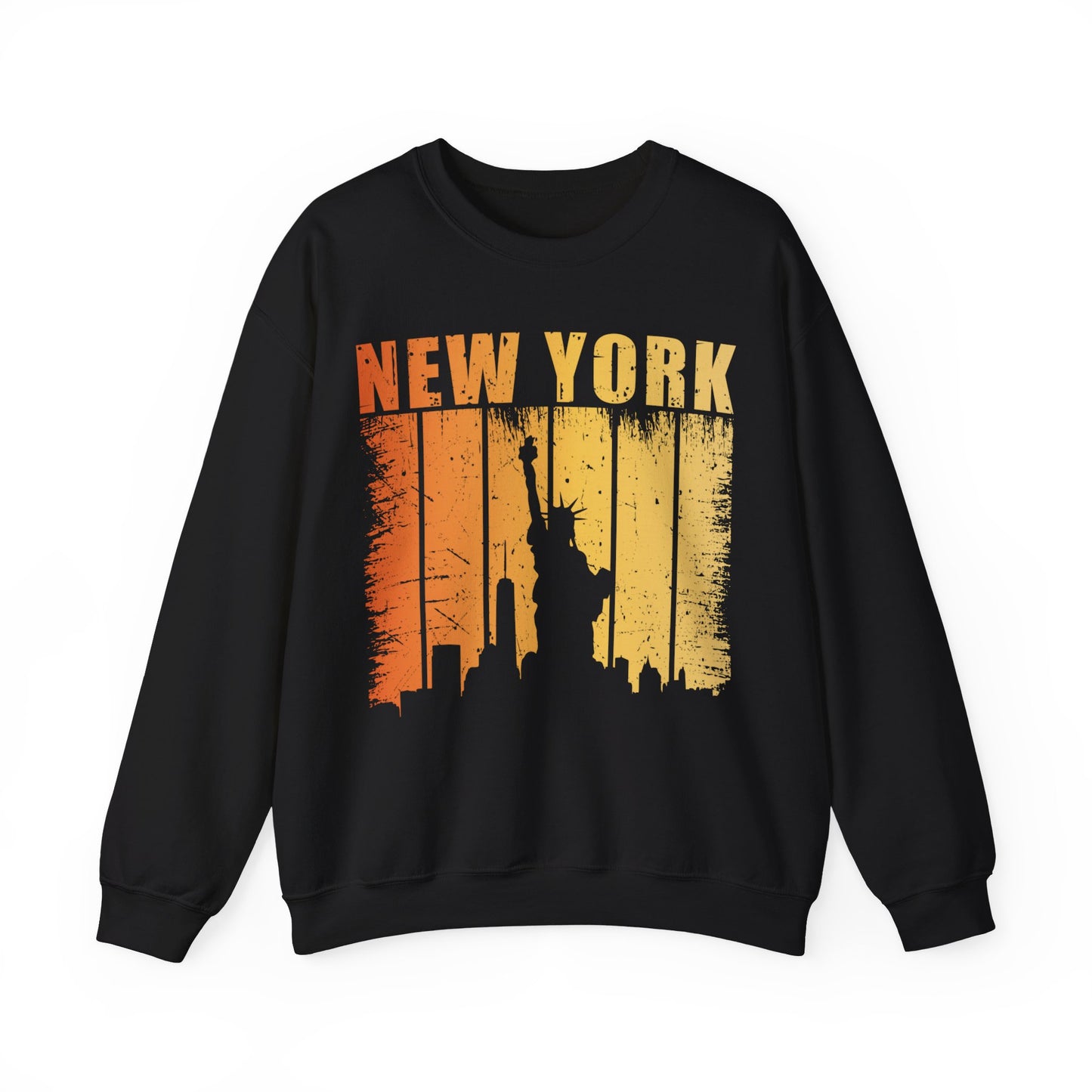 New York statue Crewneck Sweatshirt