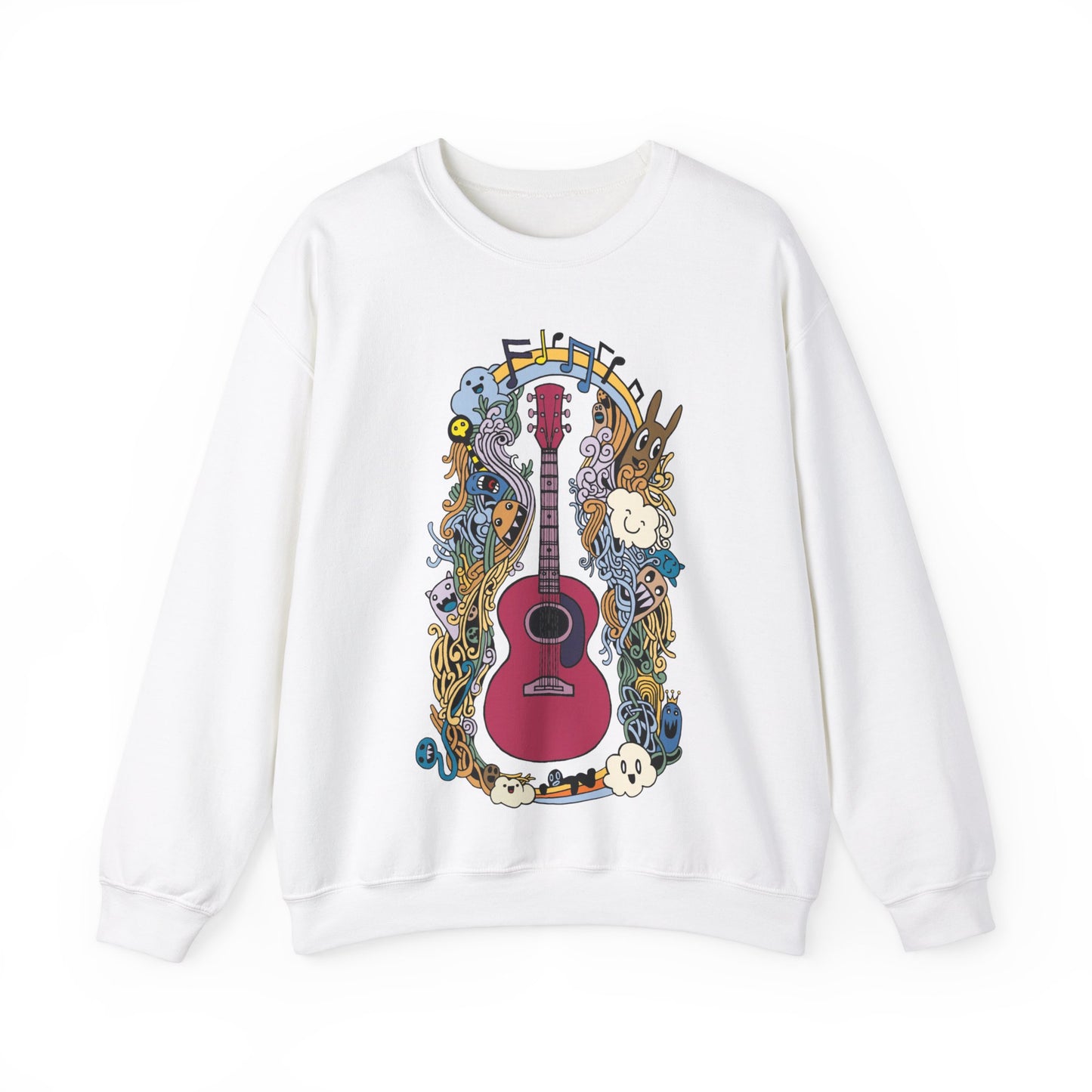 Guitar Crewneck Sweatshirt