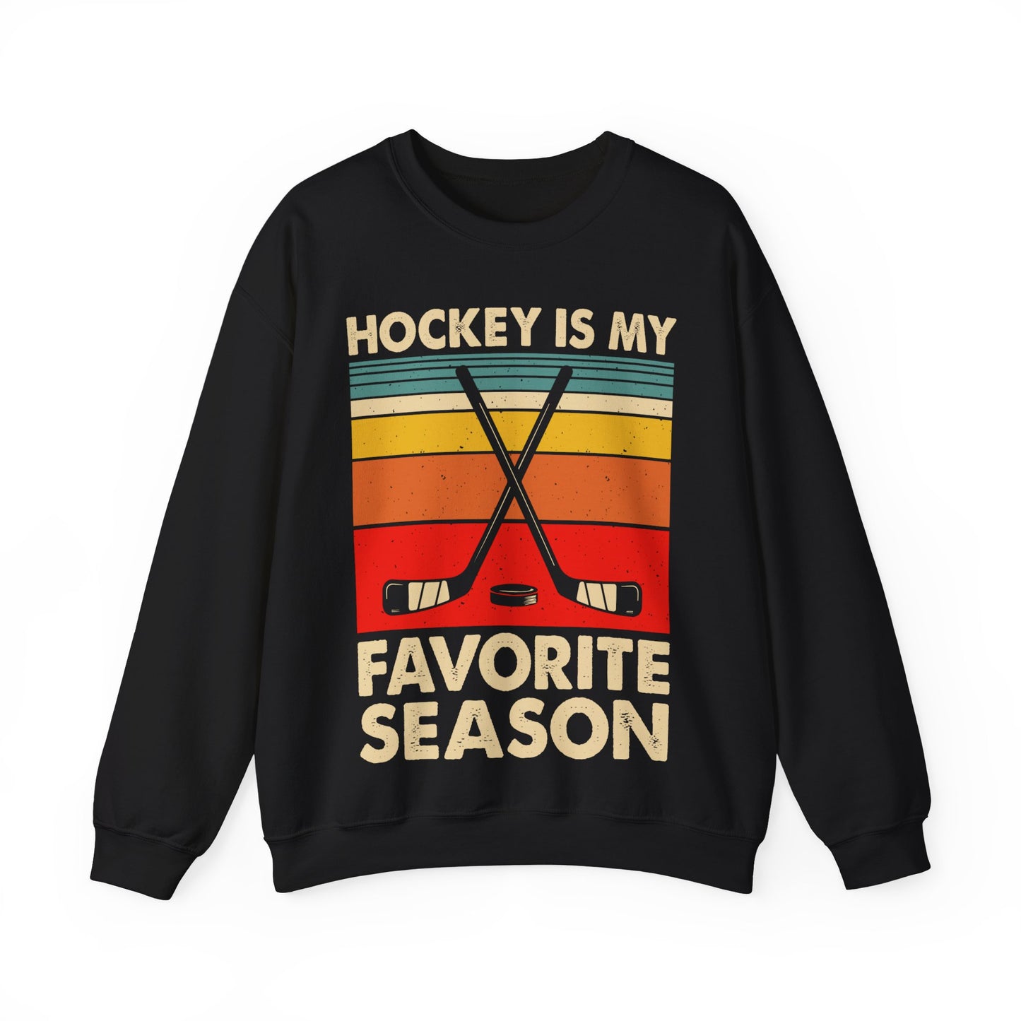 Hockey Is My Favorite Season Crewneck Sweatshirt