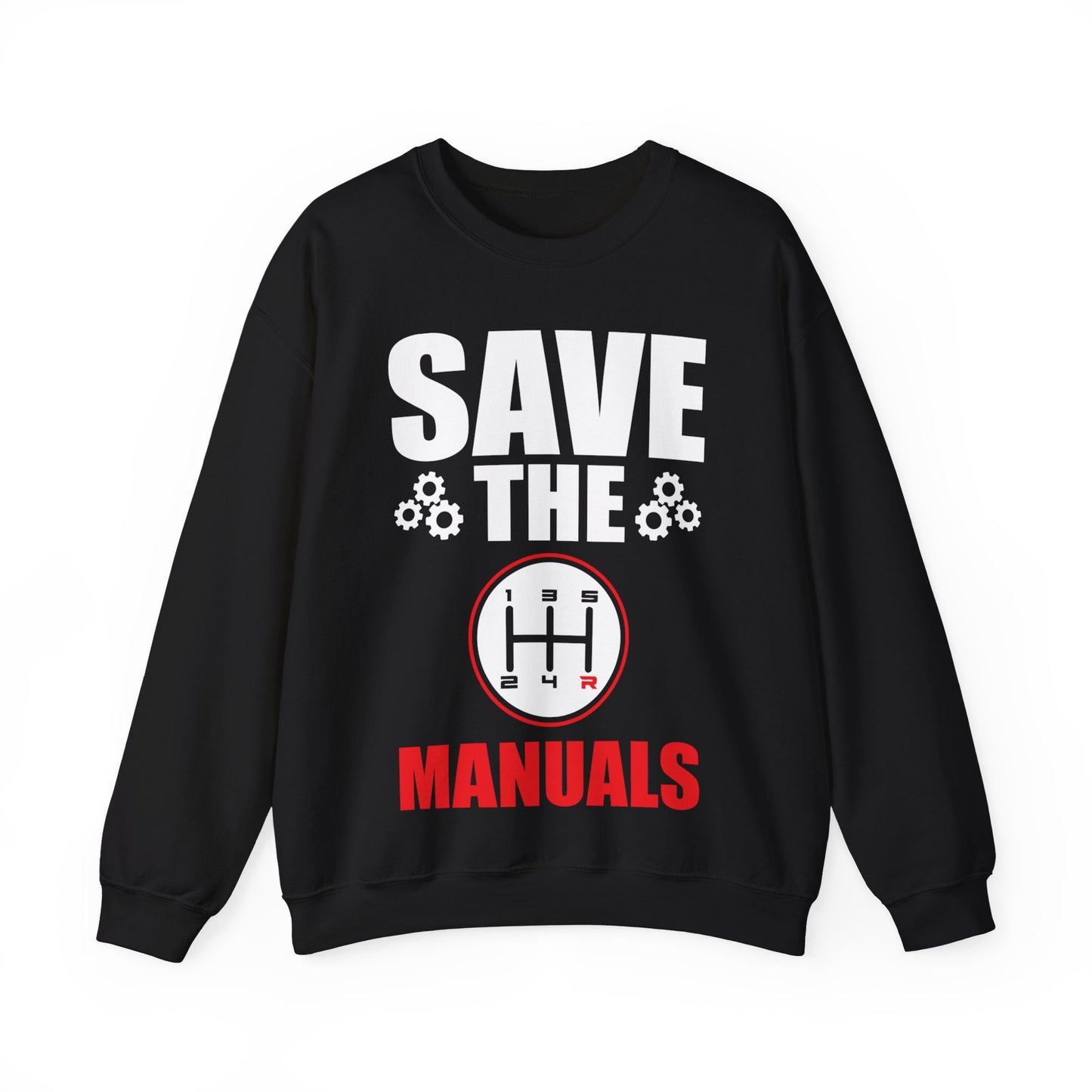 Save The Manuals Crewneck Sweatshirt