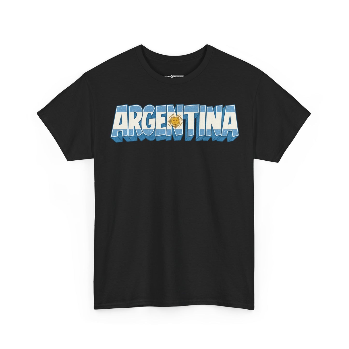 Argentina Shirt, Argentina Flag Graphic Tee, Buenos Aires Football Style T-Shirt, Argentine Pride Gift for Men & Women, Unisex Casual Tee