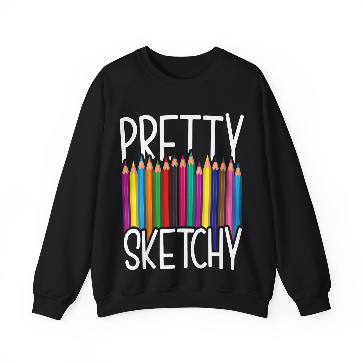 Art Pretty Sketch Crewneck Sweatshirt
