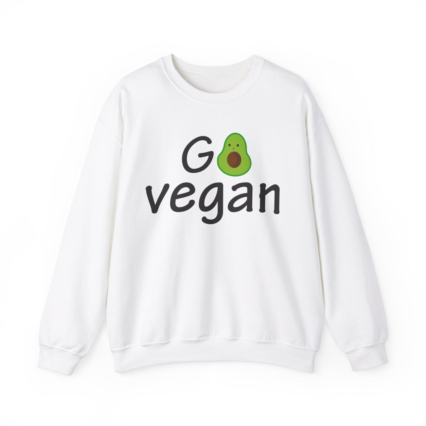 Go Vegan Crewneck Sweatshirt