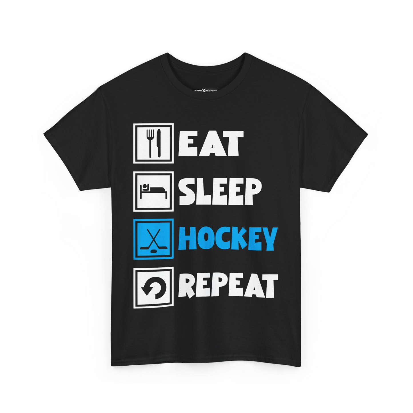 Eat Sleep Hockey Repeat Shirt