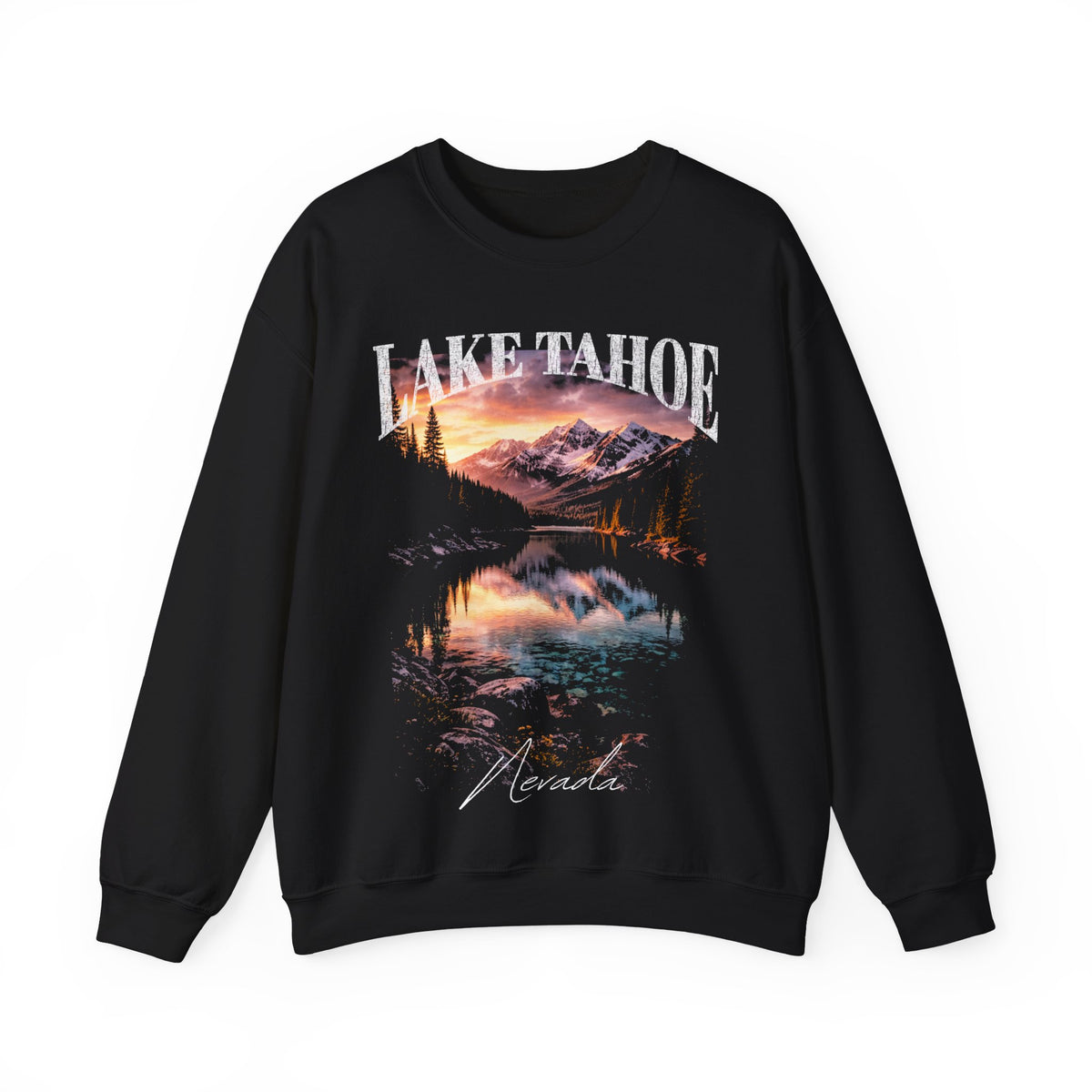 Lake Tahoe Nevada Crewneck Sweatshirt