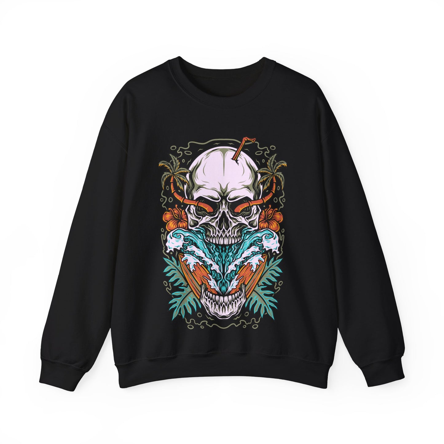 Skull Crewneck Sweatshirt