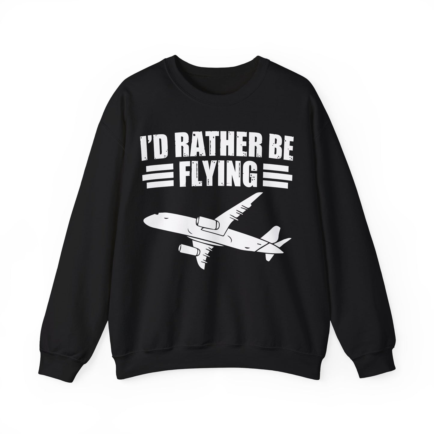 I’d Rather Be Flying Crewneck Sweatshirt