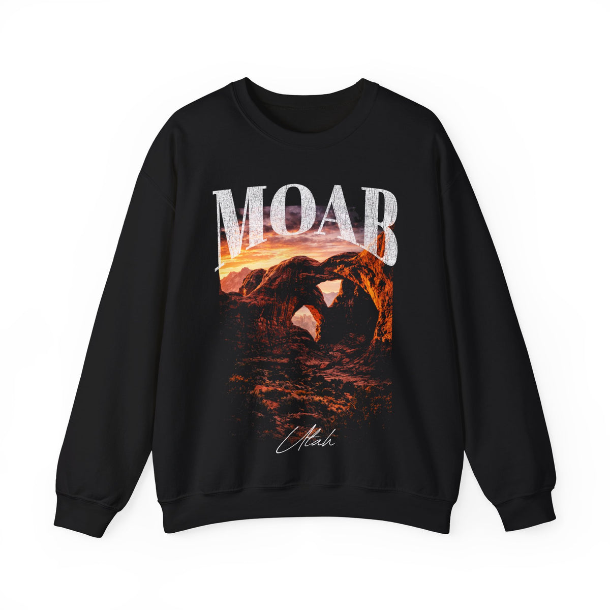 Moab Utah Crewneck Sweatshirt