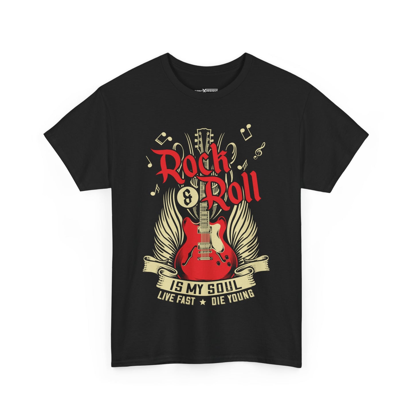 Rock And Roll Is My Soul Live Fast Die Young Shirt