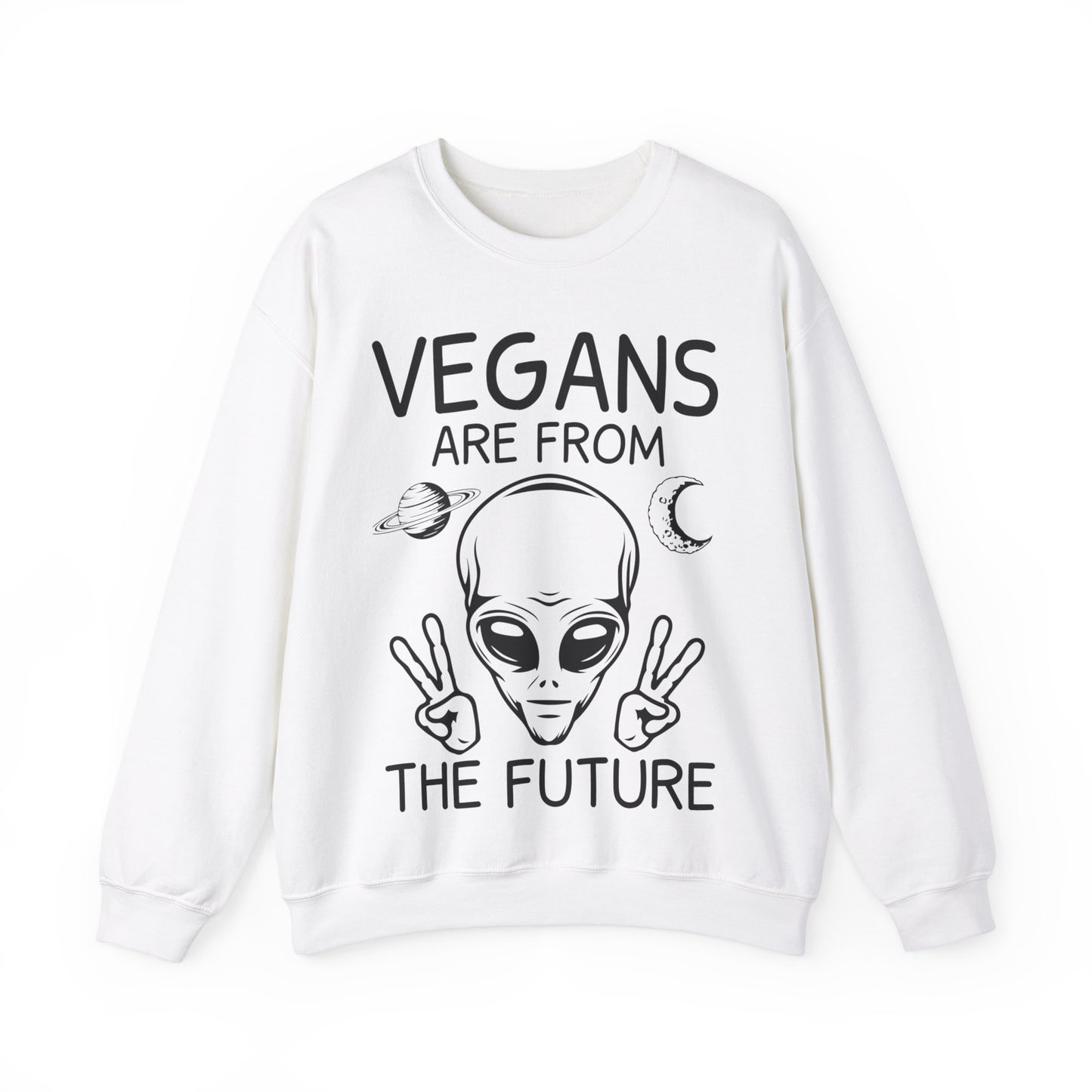 Vegan Are From The Future Crewneck Sweatshirt