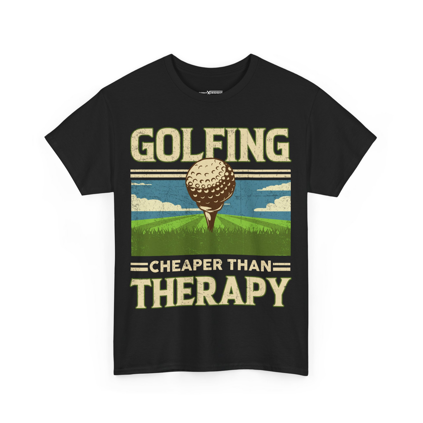 Golfing Cheaper Than Therapy Shirt