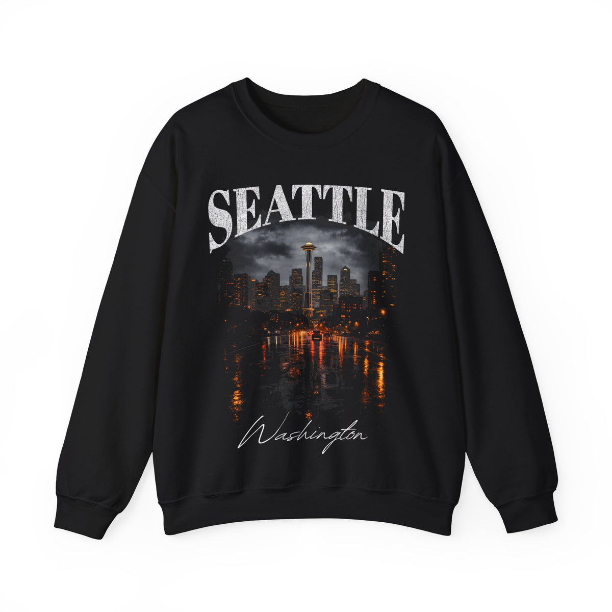 Seattle Washington Crewneck Sweatshirt