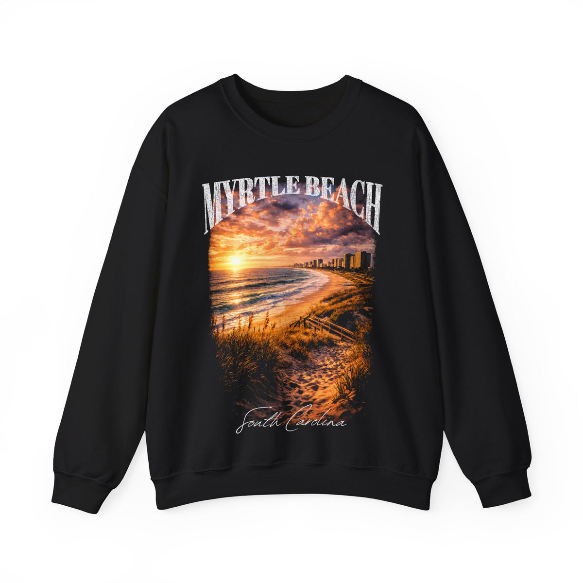 Myrtle Beach South Carolina Crewneck Sweatshirt