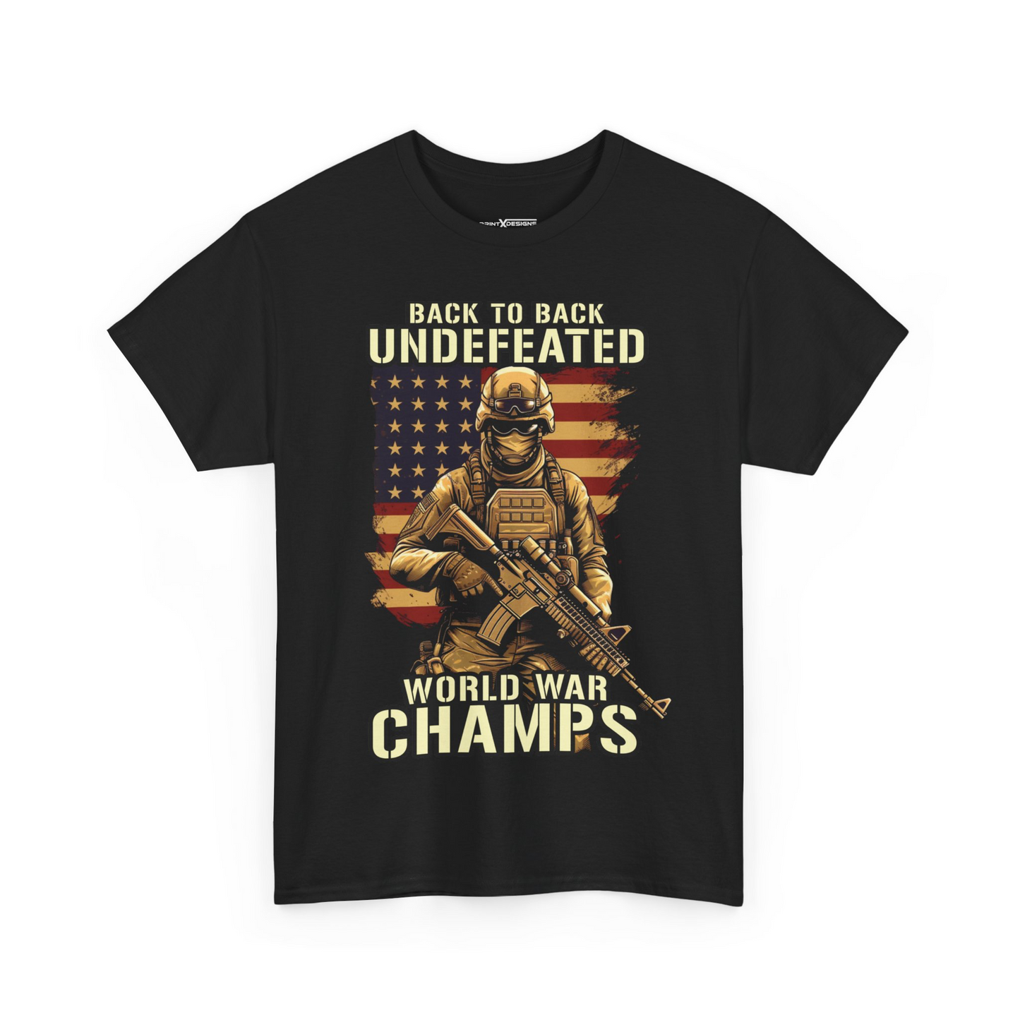 Back To Back Undefeated World War Champs Shirt