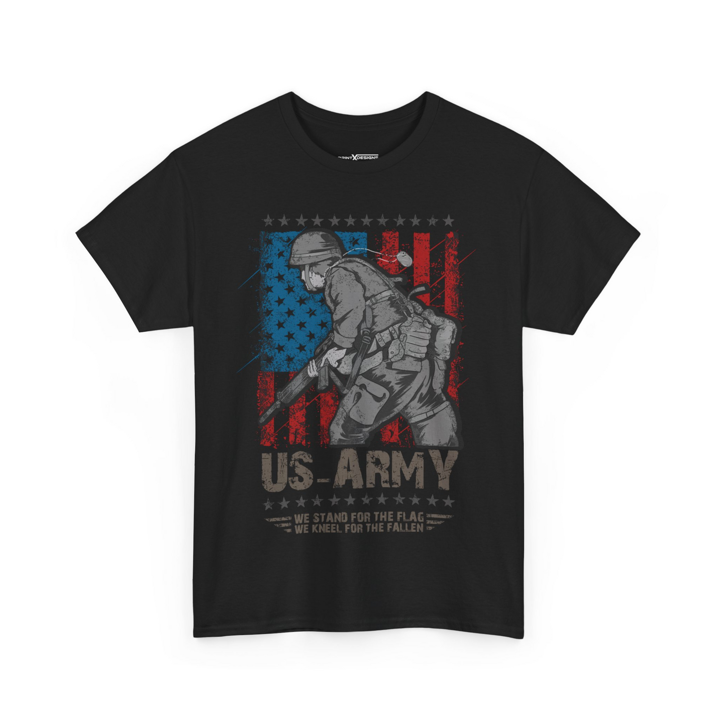 US Army We Stand For The Flag We Kneel For The Fallen Shirt