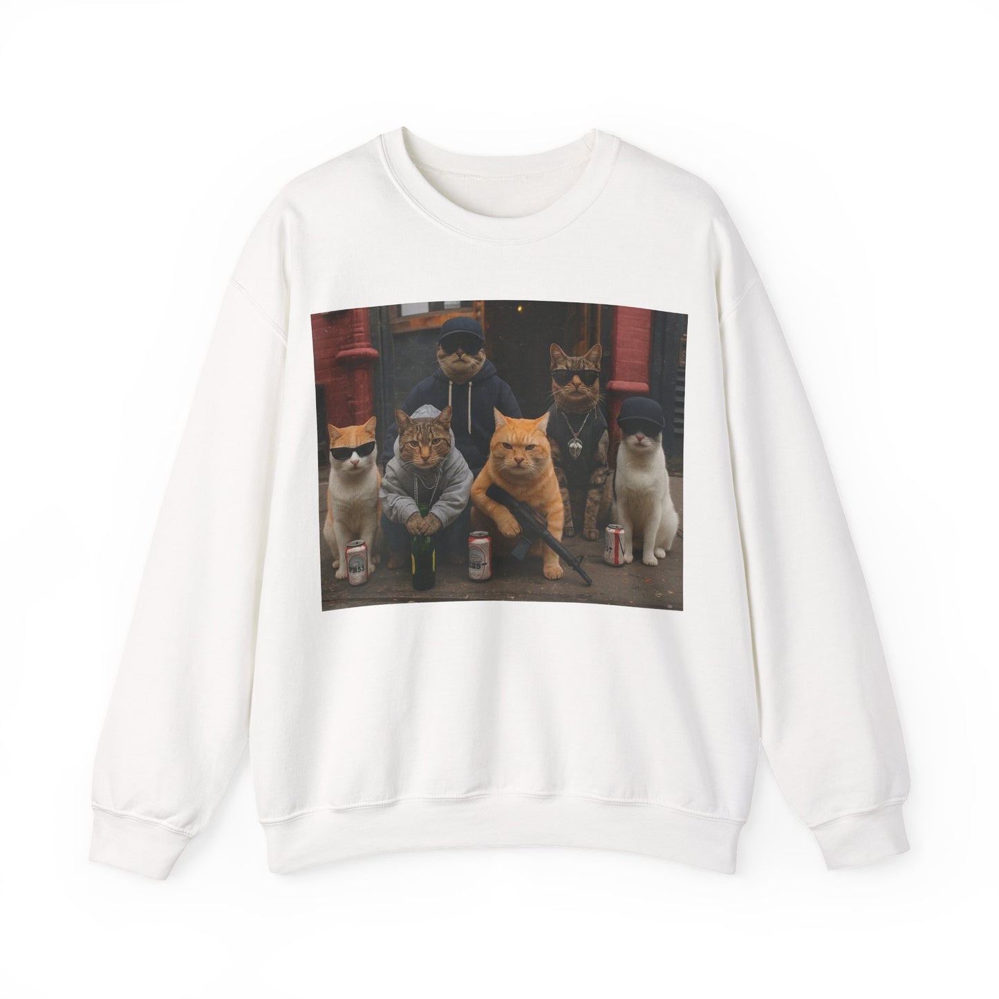 Cat Gang Crewneck Sweatshirt
