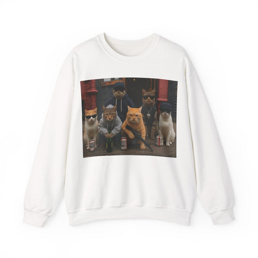 Cat Gang Crewneck Sweatshirt