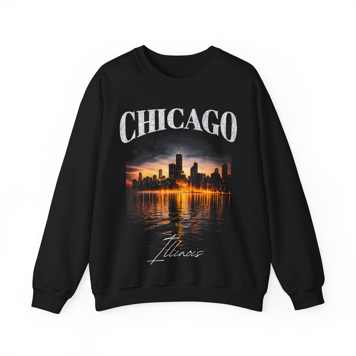 Chicago Illinois Crewneck Sweatshirt