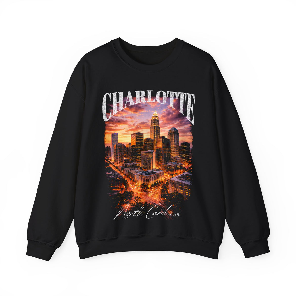 Charlotte North Carolina Crewneck Sweatshirt
