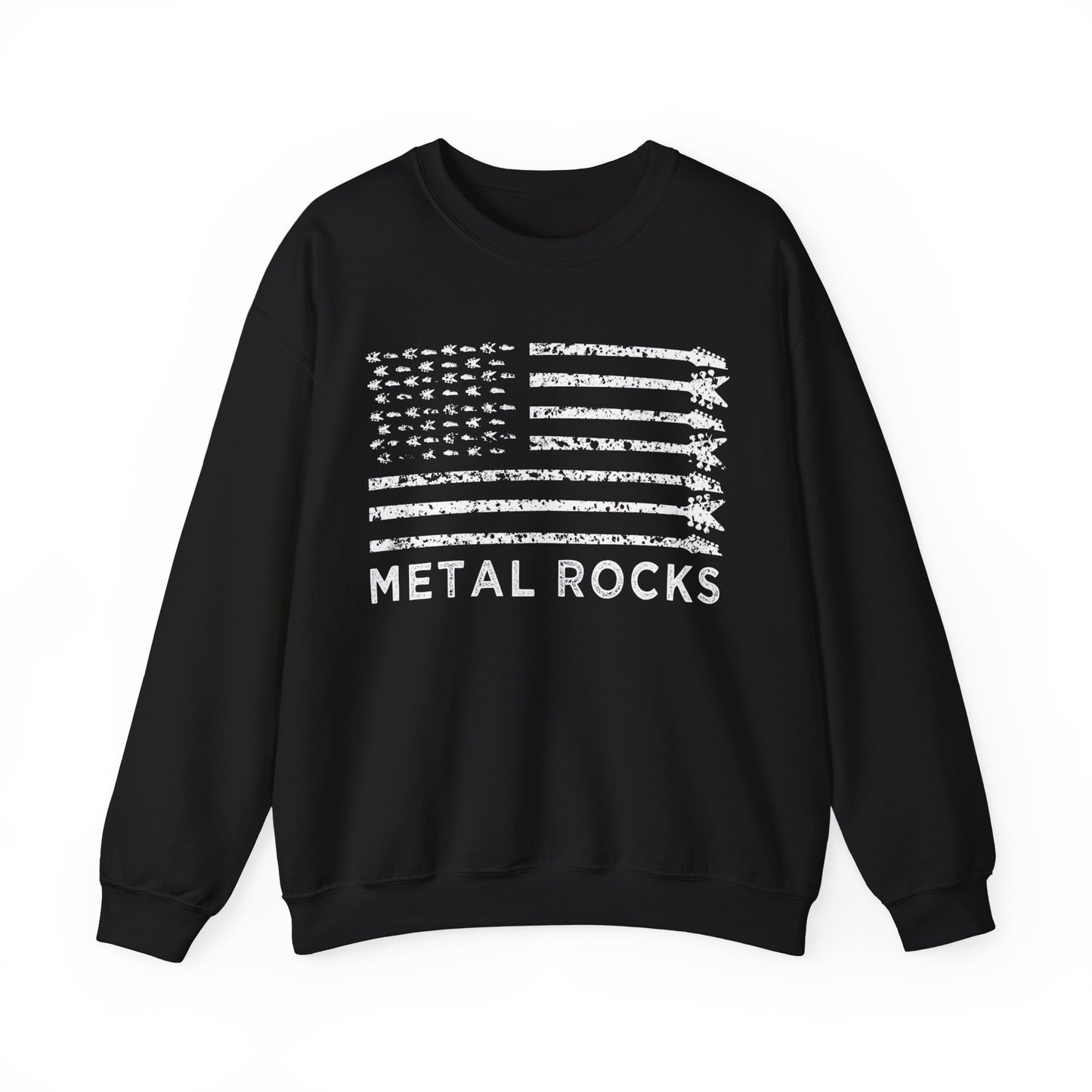 Metal Rocks Crewneck Sweatshirt