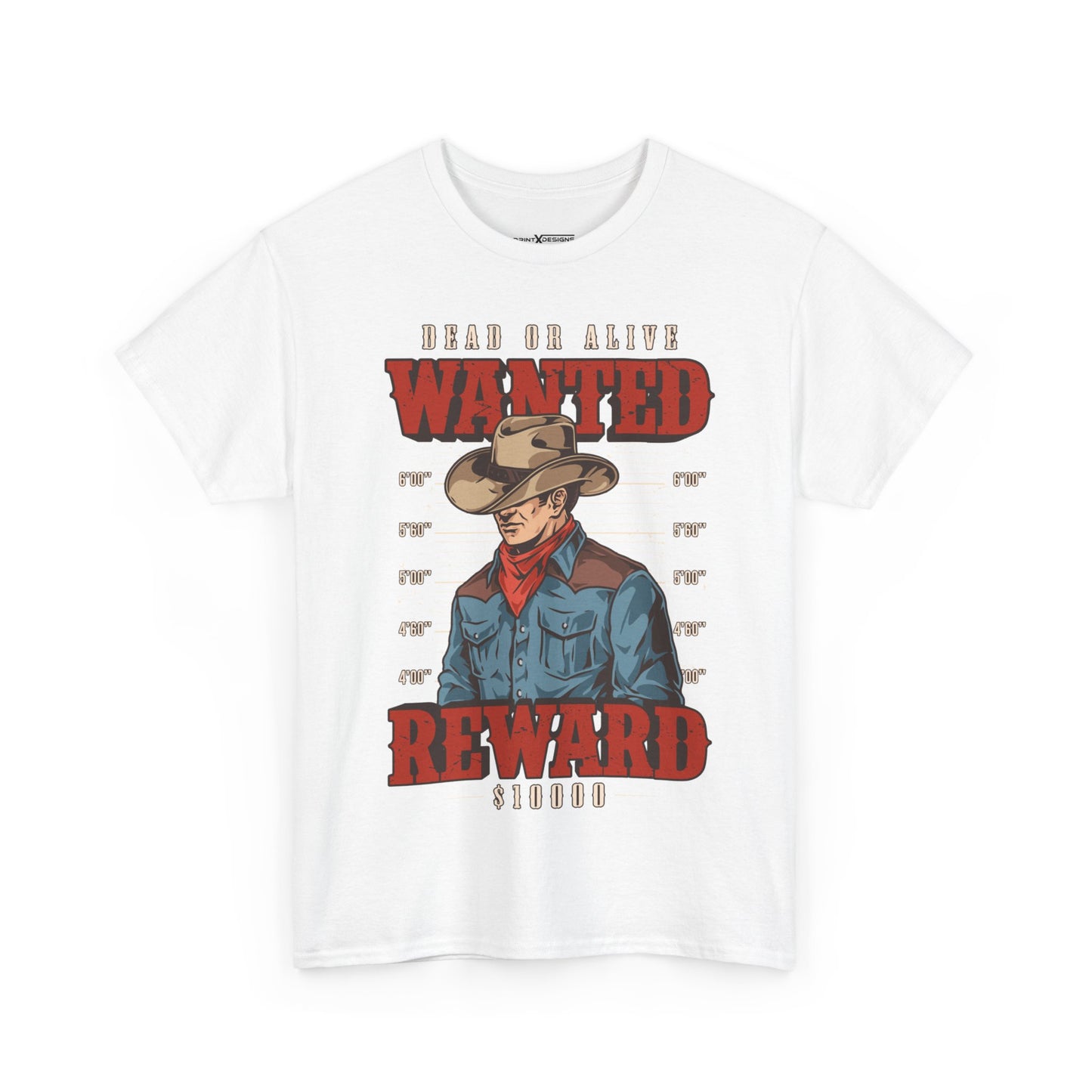 Dead Or Alive Wanted Shirt
