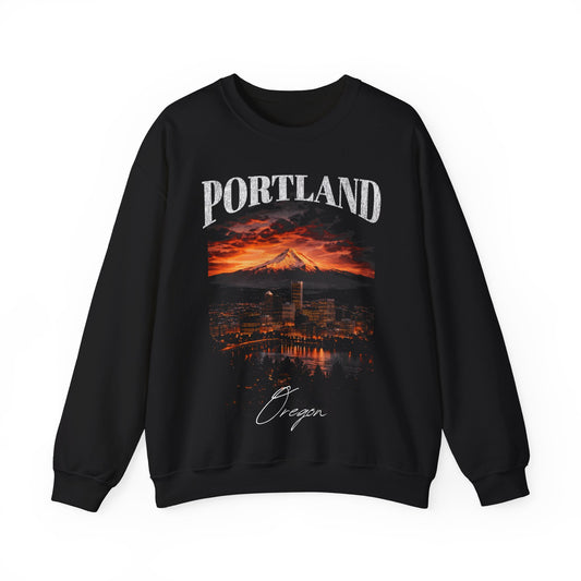 Portland Oregon Crewneck Sweatshirt