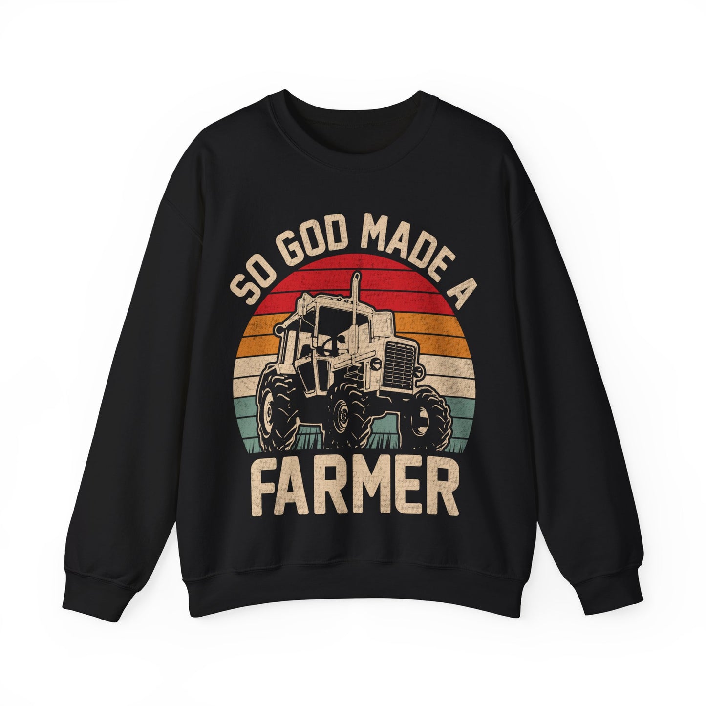 So God Made A Farmer Crewneck Sweatshirt