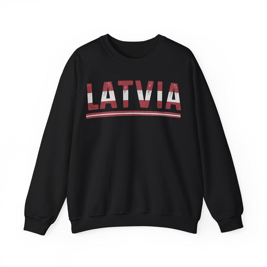 Latvia Crewneck Sweatshirt