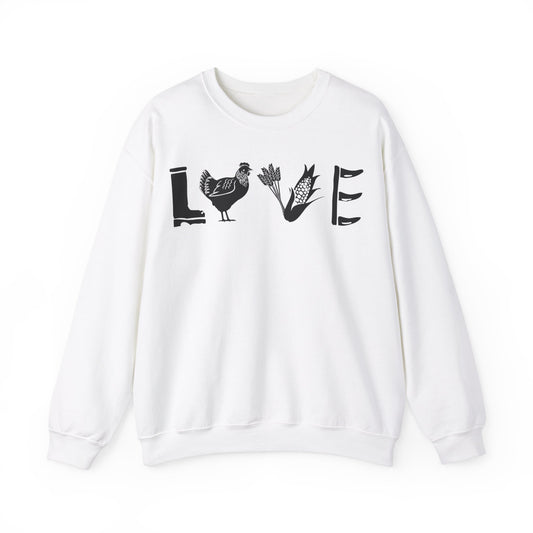 Farmer Love Crewneck Sweatshirt